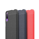 Huawei P Smart Pro 2019 Kılıf Zore Niss Silikon Kapak Siyah