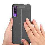 Huawei P Smart Pro 2019 Kılıf Zore Niss Silikon Kapak Siyah