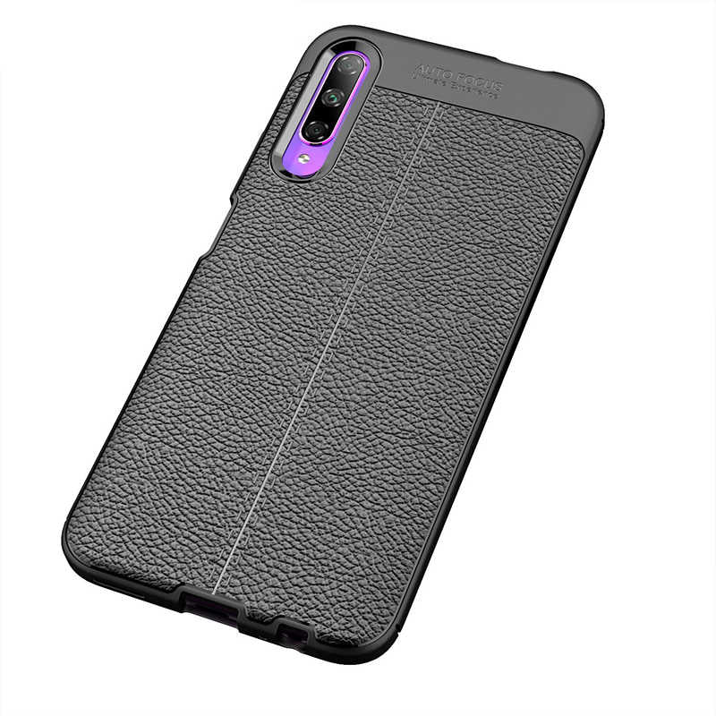 Huawei P Smart Pro 2019 Kılıf Zore Niss Silikon Kapak Siyah