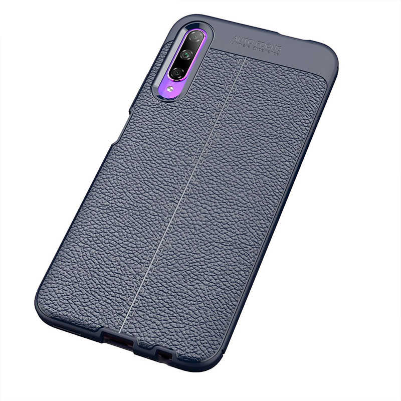 Huawei P Smart Pro 2019 Kılıf Zore Niss Silikon Kapak Siyah