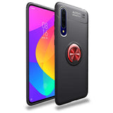 Huawei P Smart Pro 2019 Kılıf Zore Ravel Silikon Kapak Siyah-Kırmızı