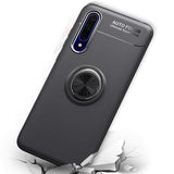 Huawei P Smart Pro 2019 Kılıf Zore Ravel Silikon Kapak Siyah