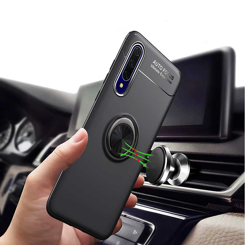 Huawei P Smart Pro 2019 Kılıf Zore Ravel Silikon Kapak Siyah