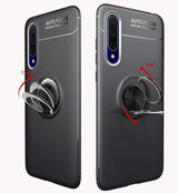 Huawei P Smart Pro 2019 Kılıf Zore Ravel Silikon Kapak Siyah