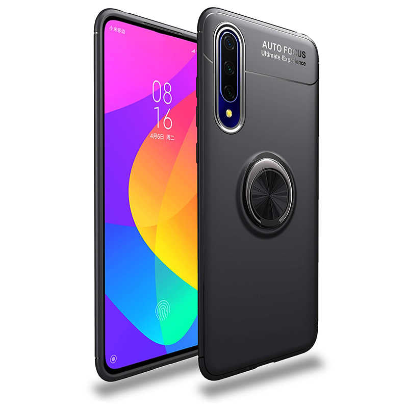 Huawei P Smart Pro 2019 Kılıf Zore Ravel Silikon Kapak Siyah