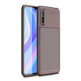 Huawei P Smart S (Y8P) Kılıf Zore Negro Silikon Kapak Siyah