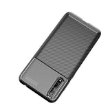 Huawei P Smart S (Y8P) Kılıf Zore Negro Silikon Kapak Kahverengi