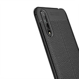 Huawei P Smart S (Y8P) Kılıf Zore Niss Silikon Kapak Kırmızı