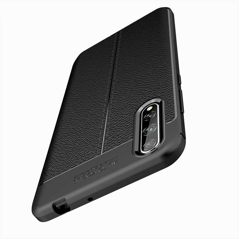 Huawei P Smart S (Y8P) Kılıf Zore Niss Silikon Kapak Kırmızı