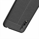 Huawei P Smart S (Y8P) Kılıf Zore Niss Silikon Kapak Siyah