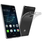 Huawei P10 Lite Kılıf Zore Süper Silikon Kapak Renksiz