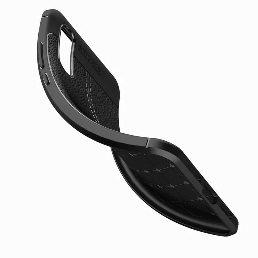Huawei P20 Kılıf Zore Niss Silikon Kapak Gri