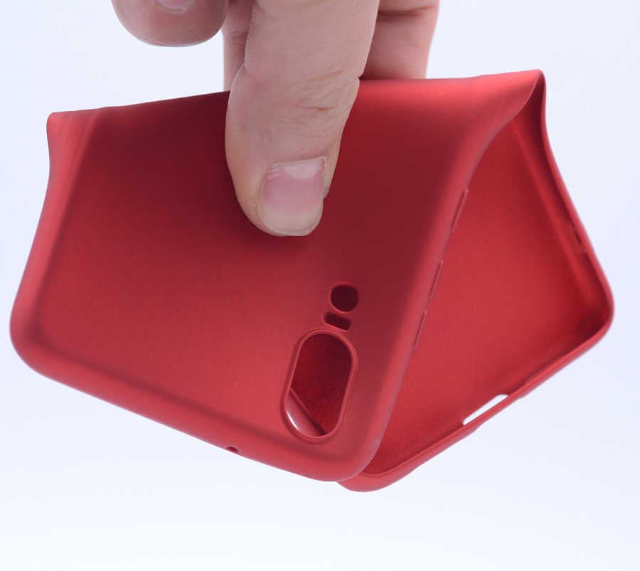 Huawei P20 Kılıf Zore Premier Silikon Kapak Lacivert
