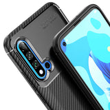 Huawei P20 Lite 2019 Kılıf Zore Negro Silikon Kapak Lacivert