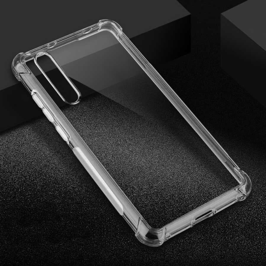 Huawei P20 Lite Kılıf Zore Nitro Anti Shock Silikon Renksiz