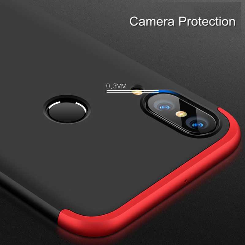 Huawei P20 Lite Kılıf Zore Ays Kapak Kırmızı