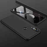 Huawei P20 Lite Kılıf Zore Ays Kapak Siyah