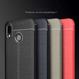 Huawei P20 Lite Kılıf Zore Niss Silikon Kapak Gri