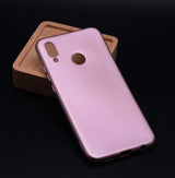 Huawei P20 Lite Kılıf Zore Premier Silikon Kapak Rose Gold