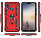 Huawei P20 Lite Kılıf Zore Vega Kapak Gold