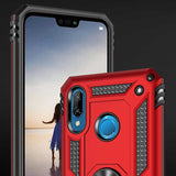 Huawei P20 Lite Kılıf Zore Vega Kapak Gold
