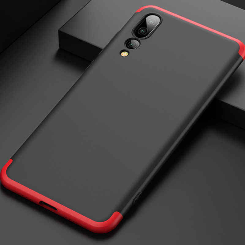Huawei P20 Pro Kılıf Zore Ays Kapak Kırmızı