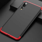 Huawei P20 Pro Kılıf Zore Ays Kapak Kırmızı