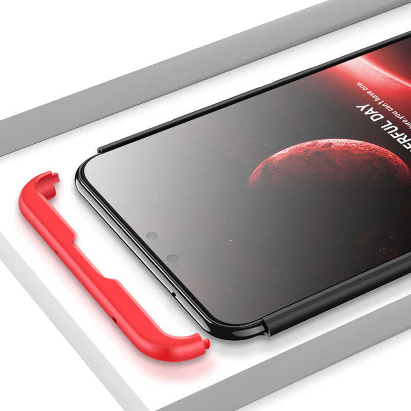 Huawei P20 Pro Kılıf Zore Ays Kapak Siyah-Mavi