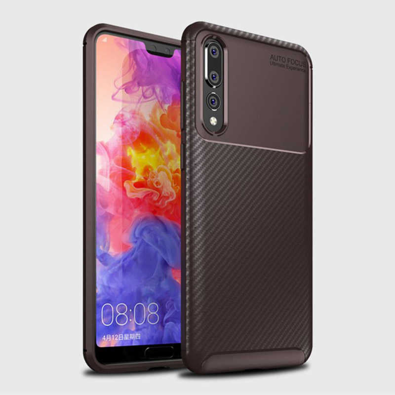 Huawei P20 Pro Kılıf Zore Negro Silikon Kapak Lacivert