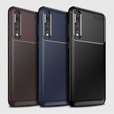Huawei P20 Pro Kılıf Zore Negro Silikon Kapak Lacivert