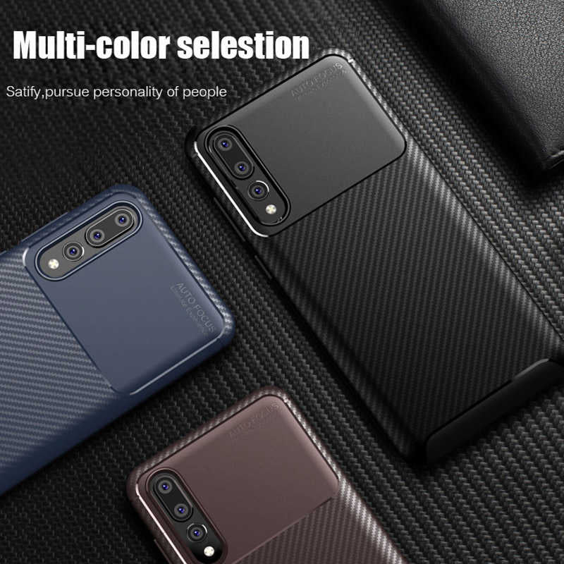 Huawei P20 Pro Kılıf Zore Negro Silikon Kapak Siyah