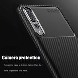 Huawei P20 Pro Kılıf Zore Negro Silikon Kapak Siyah