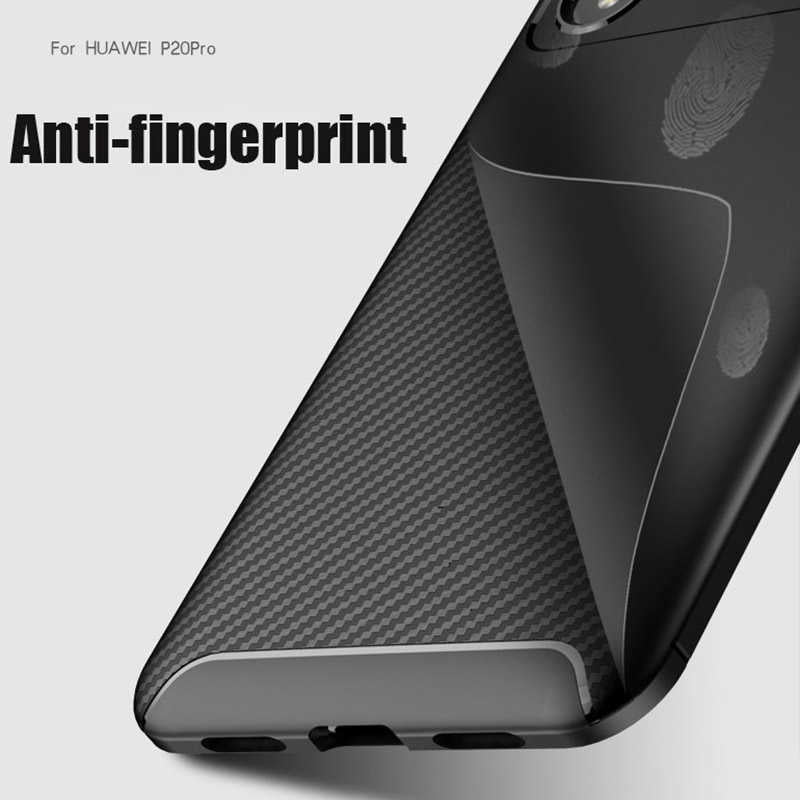 Huawei P20 Pro Kılıf Zore Negro Silikon Kapak Lacivert