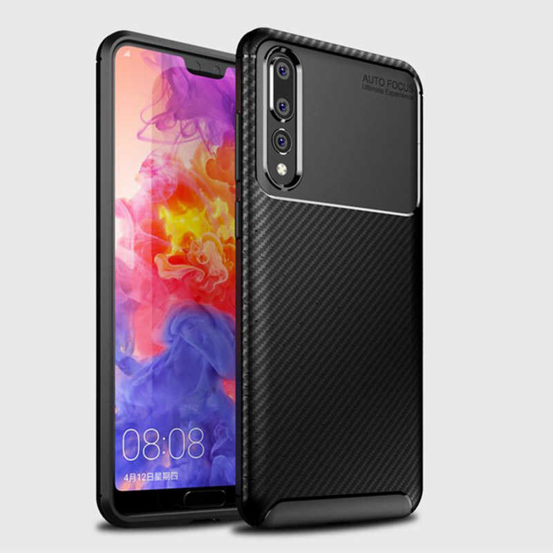 Huawei P20 Pro Kılıf Zore Negro Silikon Kapak Siyah