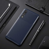 Huawei P20 Pro Kılıf Zore Negro Silikon Kapak Lacivert