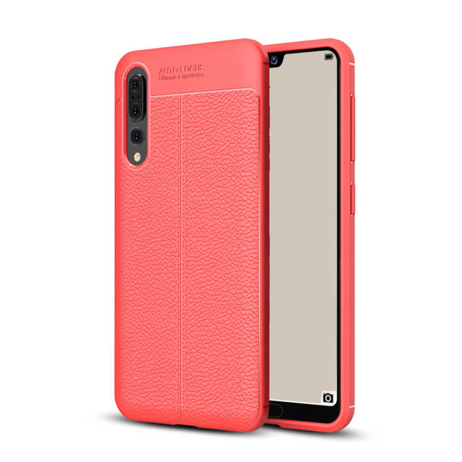 Huawei P20 Pro Kılıf Zore Niss Silikon Kapak Siyah