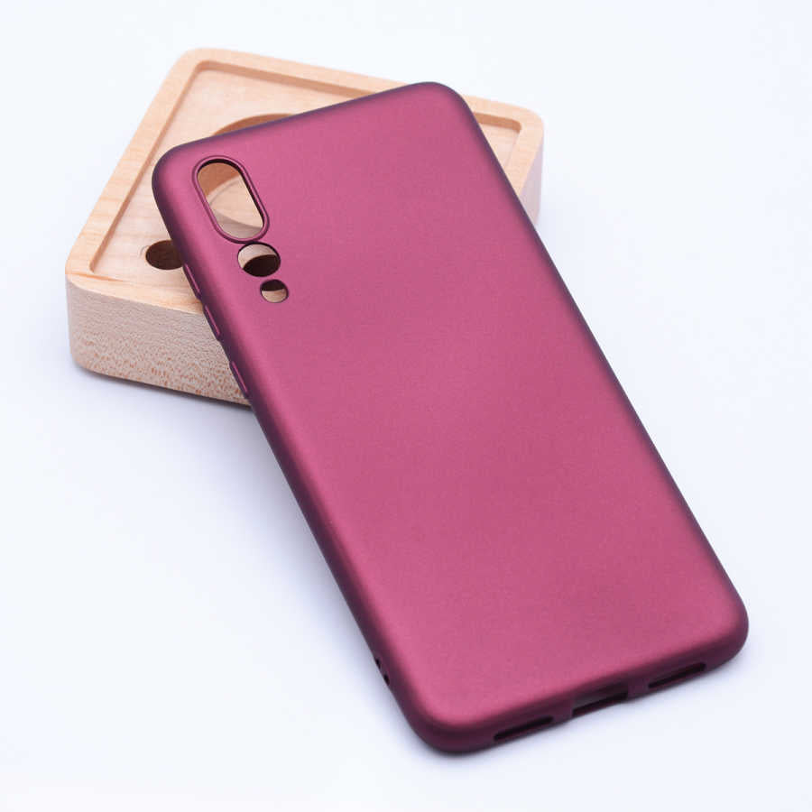 Huawei P20 Pro Kılıf Zore Premier Silikon Kapak Saks Mavi