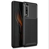 Huawei P30 Kılıf Zore Negro Silikon Kapak Siyah