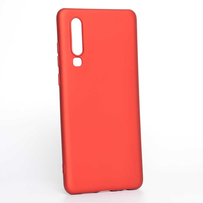 Huawei P30 Kılıf Zore Premier Silikon Kapak Gold