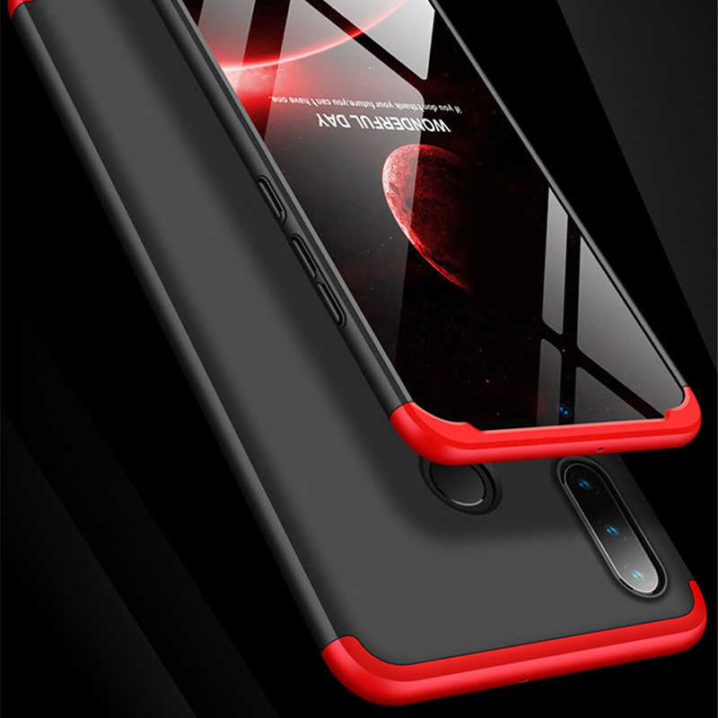 Huawei P30 Lite Kılıf Zore Ays Kapak Siyah-Mavi
