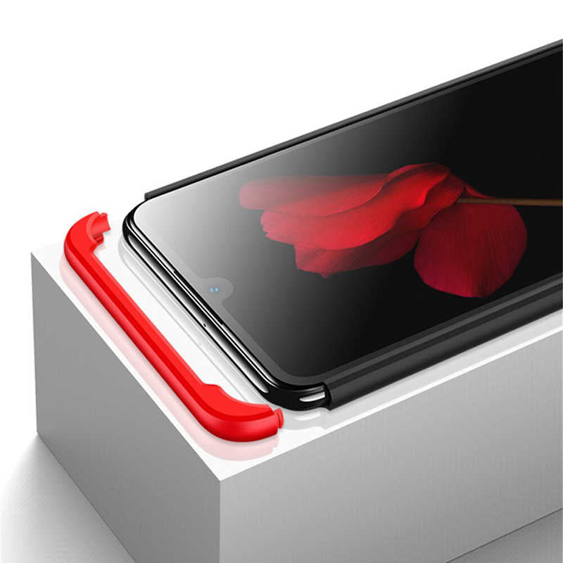 Huawei P30 Lite Kılıf Zore Ays Kapak Gold