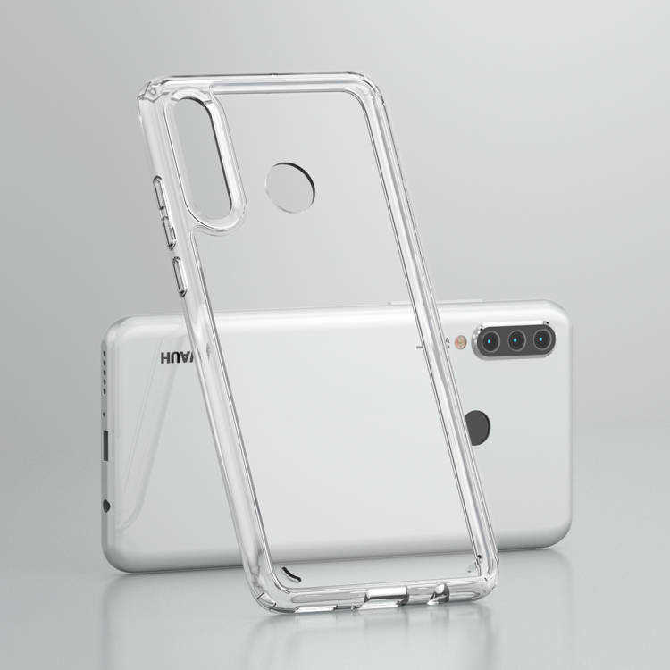 Huawei P30 Lite Kılıf Zore Coss Kapak Renksiz