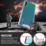 Huawei P30 Lite Kılıf Zore Gard Silikon Renksiz