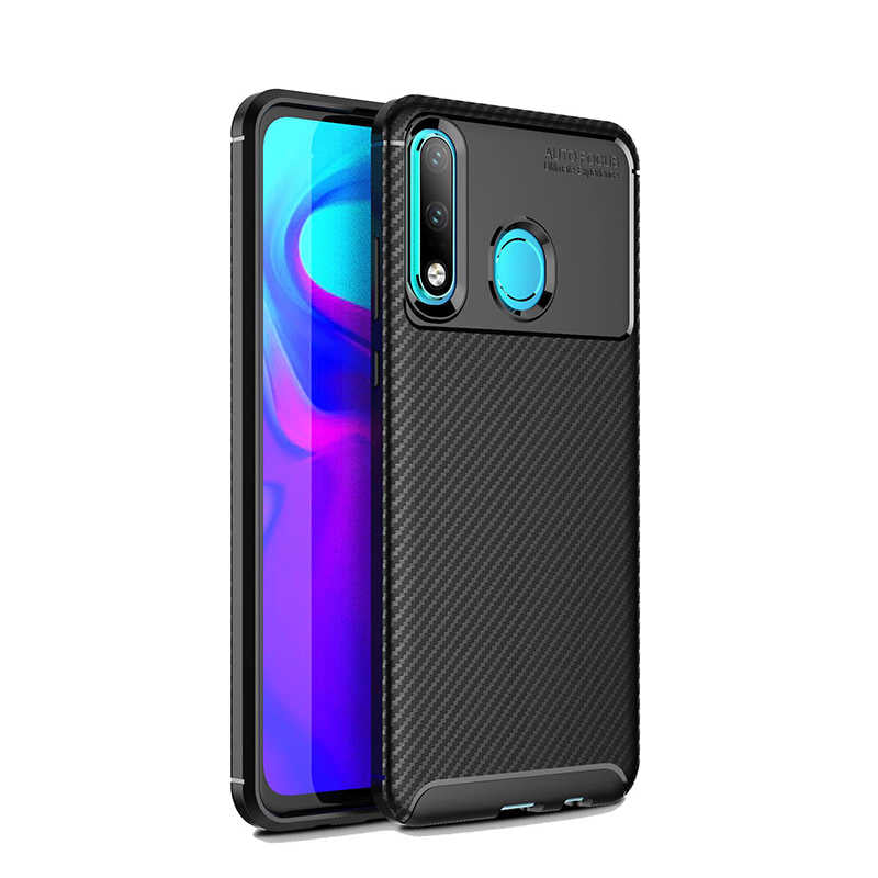 Huawei P30 Lite Kılıf Zore Negro Silikon Kapak Siyah