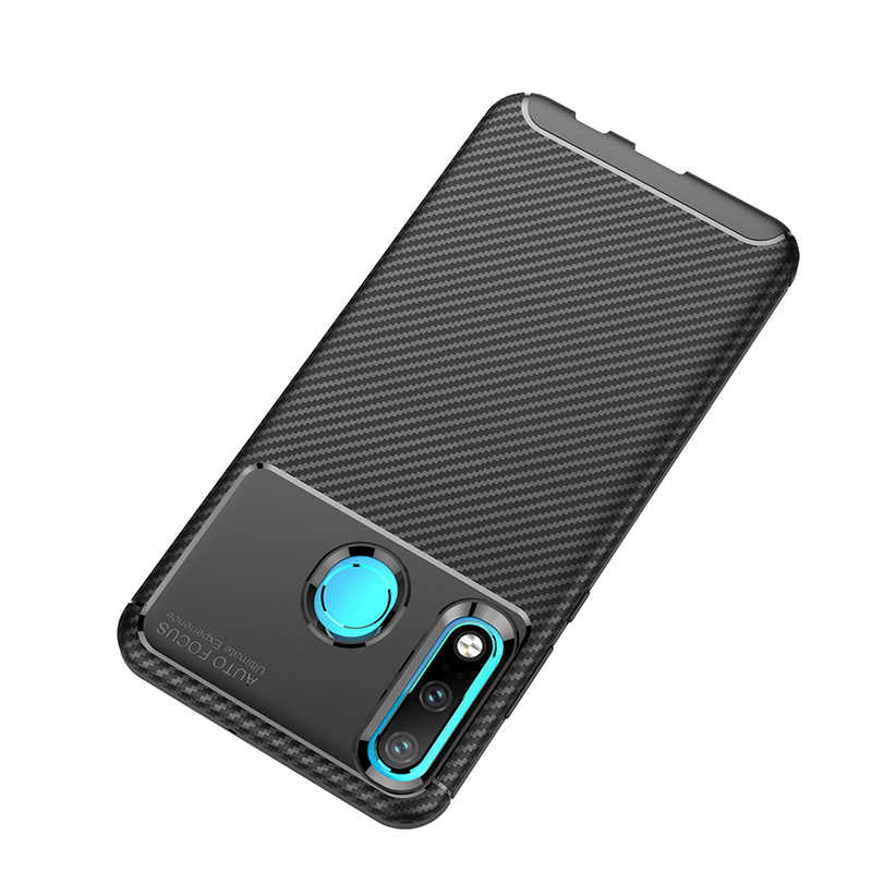Huawei P30 Lite Kılıf Zore Negro Silikon Kapak Siyah