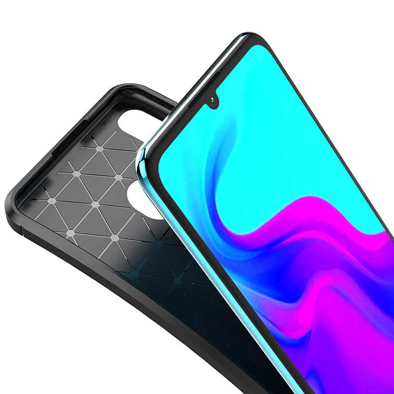 Huawei P30 Lite Kılıf Zore Negro Silikon Kapak Kahverengi