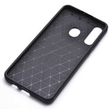 Huawei P30 Lite Kılıf Zore Negro Silikon Kapak Kahverengi