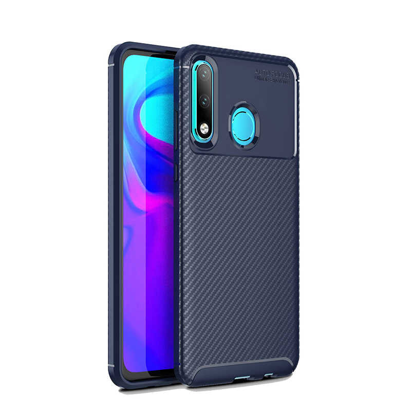Huawei P30 Lite Kılıf Zore Negro Silikon Kapak Kahverengi