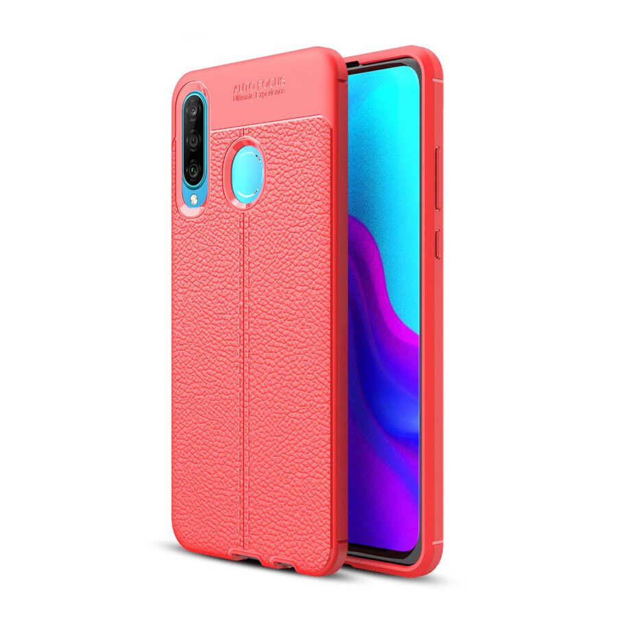 Huawei P30 Lite Kılıf Zore Niss Silikon Kapak Siyah