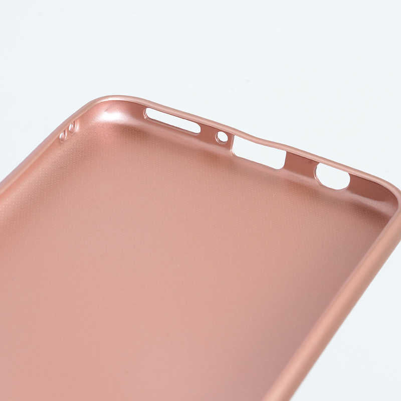 Huawei P30 Lite Kılıf Zore Premier Silikon Kapak Rose Gold